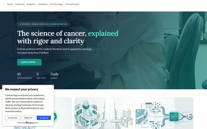 Portada de Oncohub